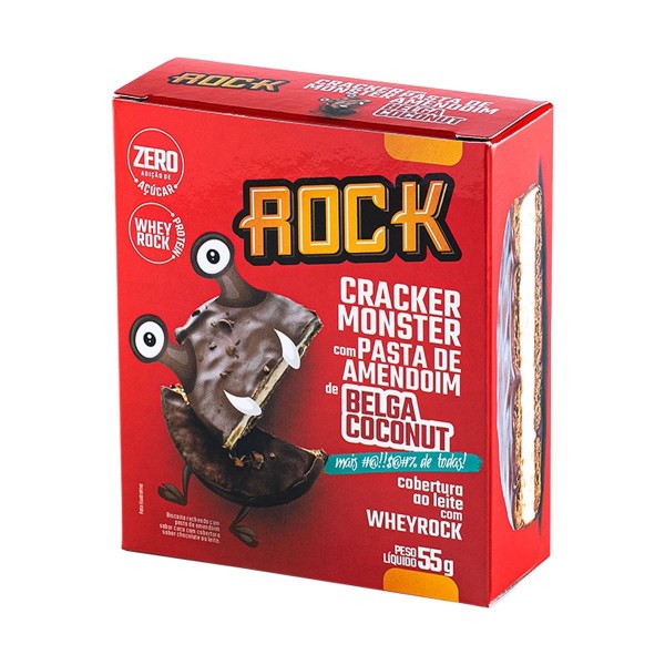 Cracker monster 55g Belga coconut Rock