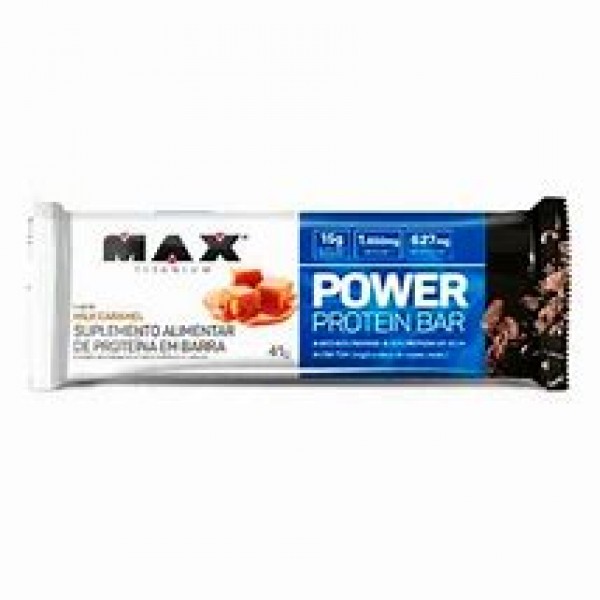 Power Protein Bar 41g milk caramel Max Titanium