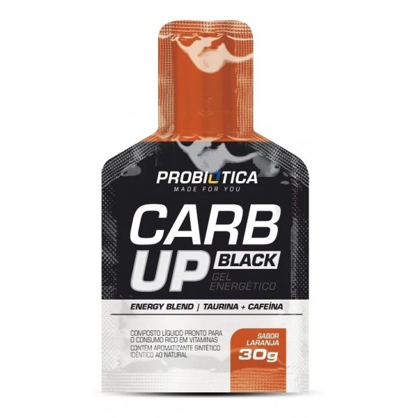 Carb Up black 30g Laranja Probiotica