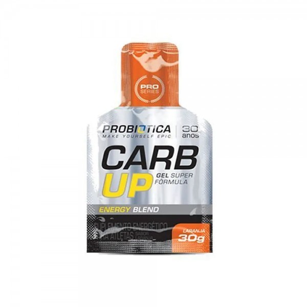 Carb Up gel super fórmula 30g laranja Probiotica