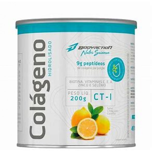 Colágeno 200g limão Bodyaction
