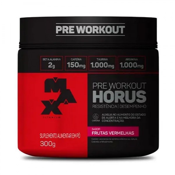 Horus 300g frutas vermelhas Max Titanium