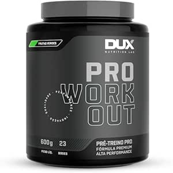 Pre Workout Pro 600g Frutas verdes Dux