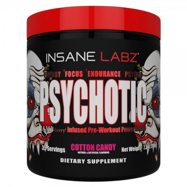 Psychotic Red 220g cotton candy Isane Labz