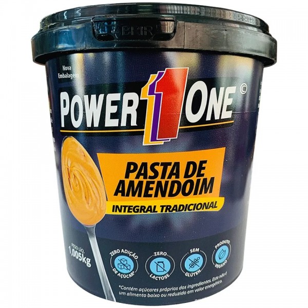 Pasta de Amendoin 1kg lisa Power one