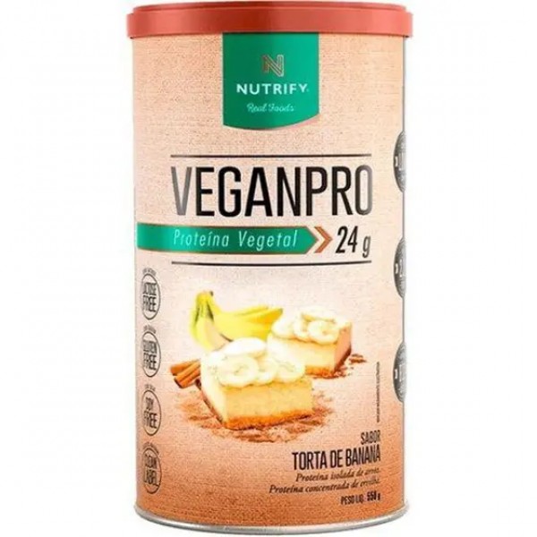 Vegan Pro 550g torta de banana Nutrify