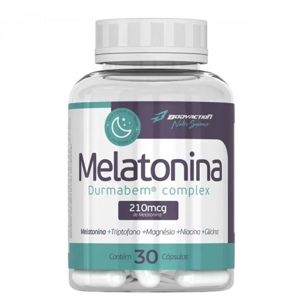 Melatonina 30caps Bodyaction