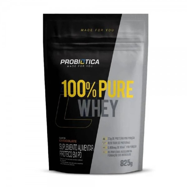100% Pure Whey refil 1,8kg chocolate Probiotica