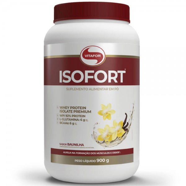 Isofort 900g baunilha Vitafort