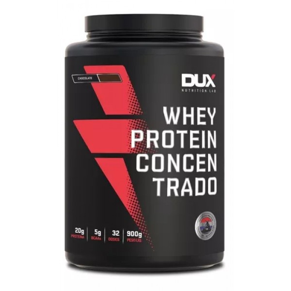 Whey concentrado 900g chocolate Dux