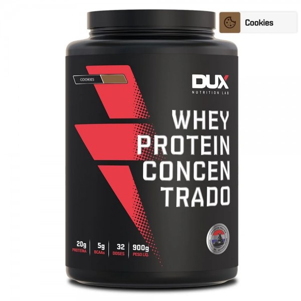 Whey concentrado 900g cookies Dux