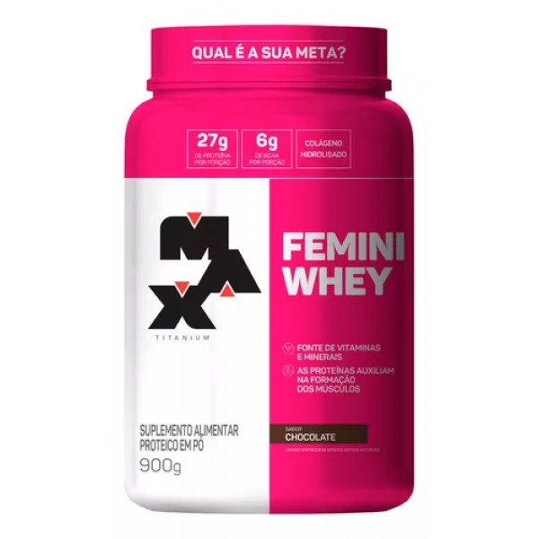 Femini Whey 900g chocolate Max Titanium