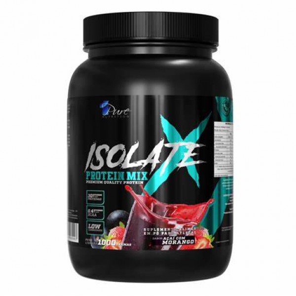 Isolate X 1000g Açai com Morango 1Pure Nutrition