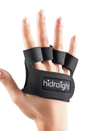 Luva mini palma P preta Hidrolight