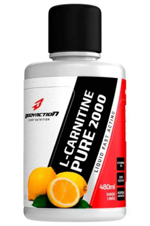 L-carnitine 480ml Limão Bodyaction