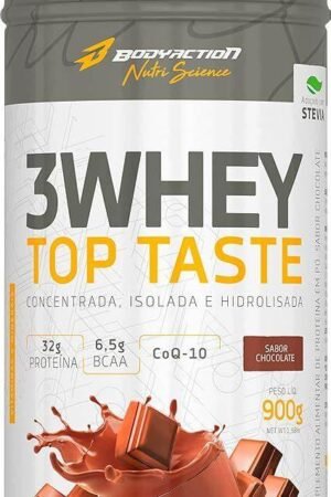 3 Whey Top Taste 900g Chocolate Bodyaction