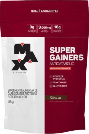 Super Gainers 3kg chocolate Max Titanium
