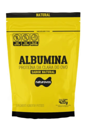 Albumina 420g Natural Naturovos