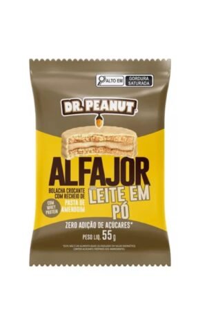Alfajor 55g leite em pó Dr Peanut