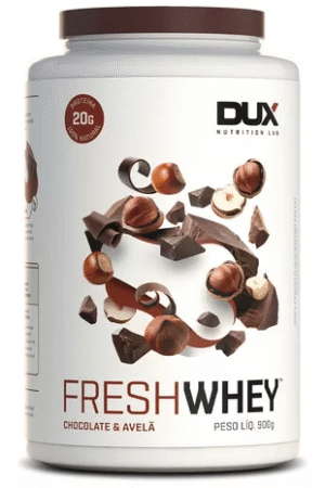 Fresh whey 900g chocolate belga e avelã Dux