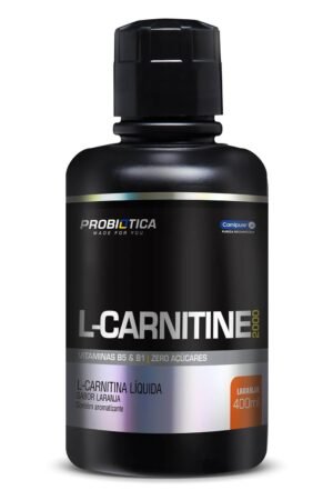 L-carnitine 400ml Laranja Probiotica