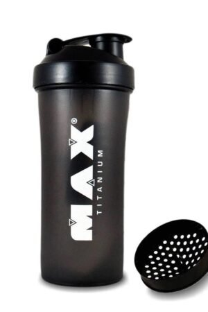 Coqueteleira 700ml preta Max Titanium