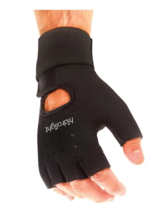 Luva mão inteira P preta Hidrolight