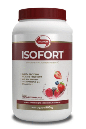Isofort 900g frutas vermelhas Vitafort