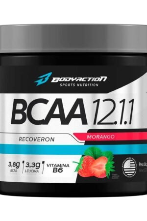 Bcaa 12:1:1 100g morango Bodyaction