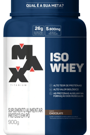 Iso whey 900g chocolate Max Titanium