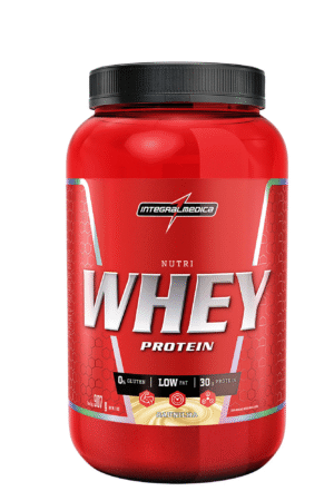 Whey 100% pote 907g baunilha Integral Médica