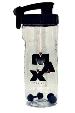 Coqueteleira 400ml Cristal All Day Max Titanium