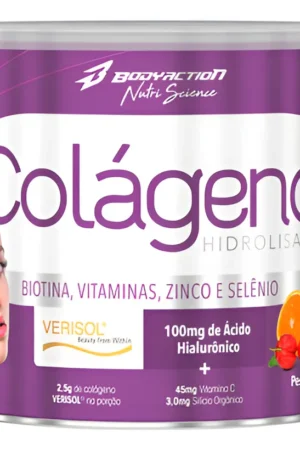 Colágeno 200g laranja com acerola Bodyaction