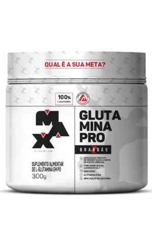 L-glutamina 300g Brandão Max Titanium