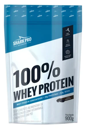 100% Whey refil 900g cookies Shark Pro