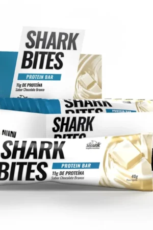 Shark bites 40g chocolate branco Shark Pro
