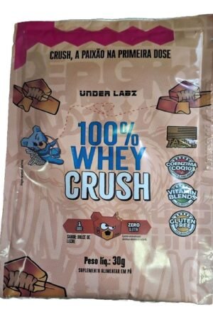 Sachê 100% whey crush 30g chocobear Under Labz