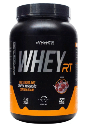 Whey RT pote 900g morango Fullife