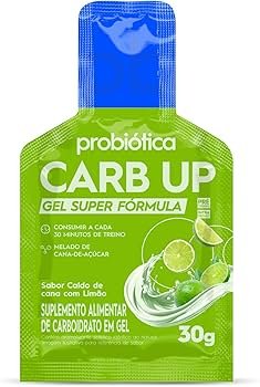 Carb Up gel super fórmula 30g caldo de cana com limão Probiotica