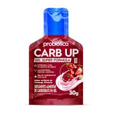 Carb Up gel super fórmula 30g morango  silvestre Probiotica