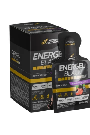 Energel Black 30g Guaraná com Açaí Bodyaction