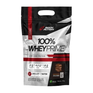 100% Whey Prime refil 900g chocolate Bodyaction