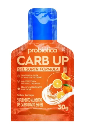Carb Up gel super fórmula 30g laranja Probiotica