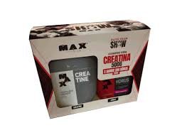 Kit creatina 500g + horus 150g frutas vermelhas Max Titanium