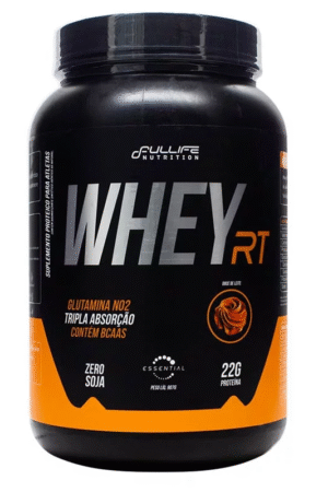Whey RT pote 900g doce de leite Fullife