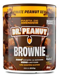 Pasta de Amendoim 600g Brownie Dr Peanut