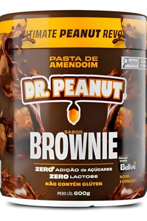 Pasta de Amendoim 600g Brownie Dr Peanut