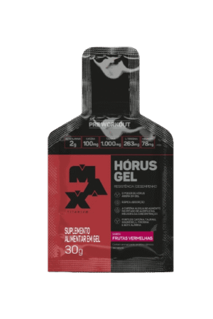 Horus gel 30g frutas vermelhas Max Titanium