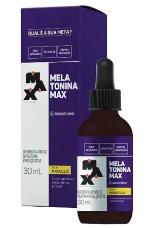 Melatonina 30ml maracuja Max Titanium