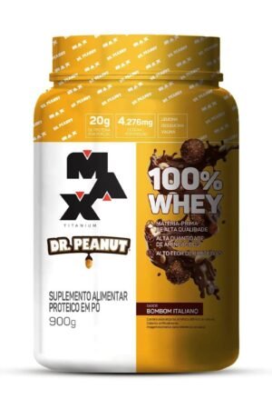Pasta de Amendoim 600g bom bom Italiano Dr Peanut